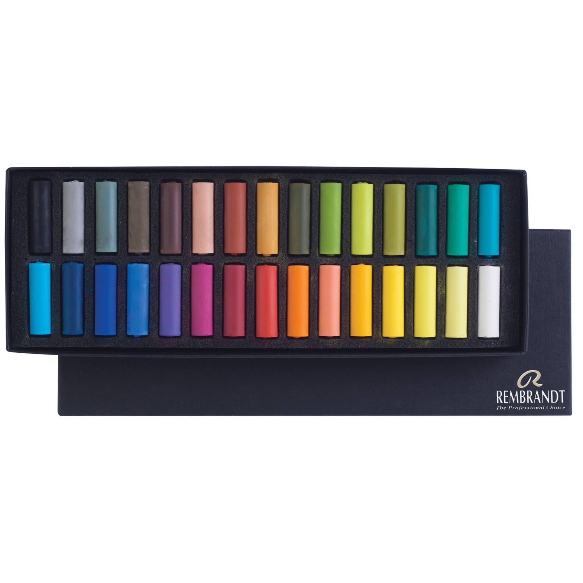 Rembrandt 30 Half Sticks General Selection Soft Pastel Set